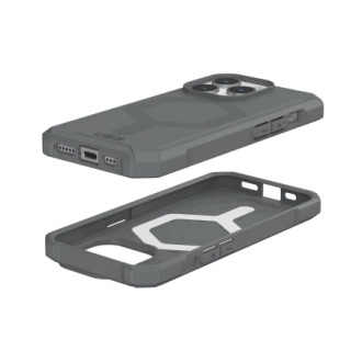UAG Essential Armor MagSafe case for iPhone 15 Pro - silver