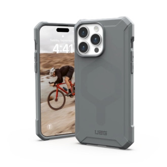 UAG Essential Armor MagSafe case for iPhone 15 Pro Max - silver