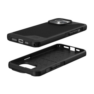 UAG Metropolis LT MagSafe case for iPhone 15 Pro Max - black kevlar