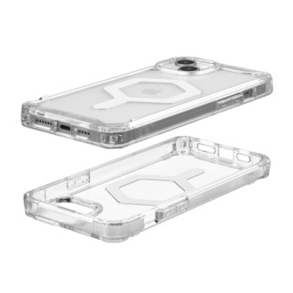 UAG Plyo MagSafe case for iPhone 15 Plus - transparent and white