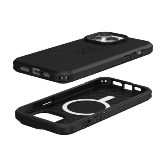 UAG Civilian MagSafe case for iPhone 15 Pro Max - black