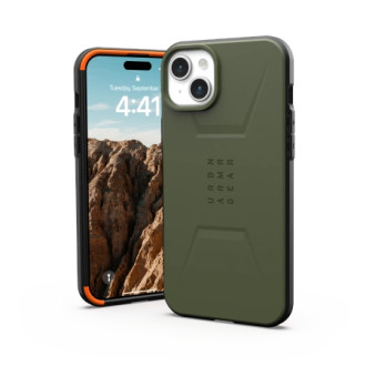 UAG Civilian MagSafe case for iPhone 15 Plus - green