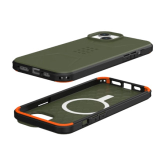 UAG Civilian MagSafe case for iPhone 15 Plus - green