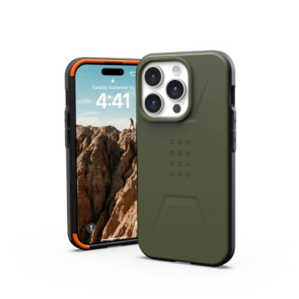 UAG Civilian MagSafe case for iPhone 15 Pro - green