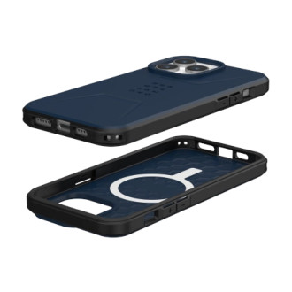 UAG Civilian MagSafe case for iPhone 15 Pro Max - dark blue