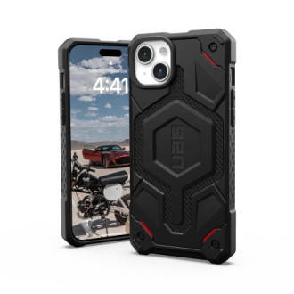 UAG Monarch case for iPhone 15 Plus - black kevlar