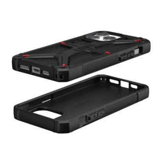 UAG Monarch case for iPhone 15 Pro Max - black kevlar