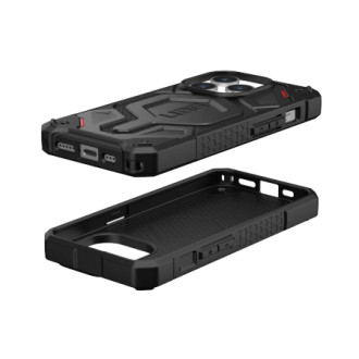 UAG Monarch Pro case with MagSafe for iPhone 15 Pro - black kevlar