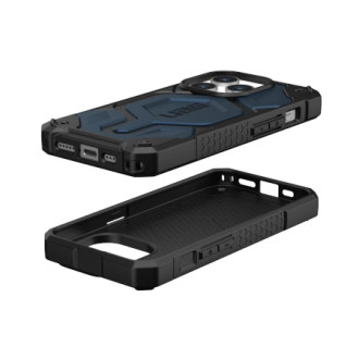 UAG Monarch Pro case with MagSafe for iPhone 15 Pro - dark blue