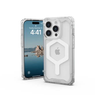 UAG Plyo MagSafe case for iPhone 15 Pro - transparent and white