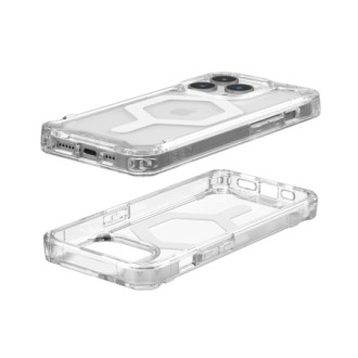 UAG Plyo MagSafe case for iPhone 15 Pro - transparent and white