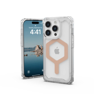 UAG Plyo MagSafe case for iPhone 15 Pro - transparent and pearl