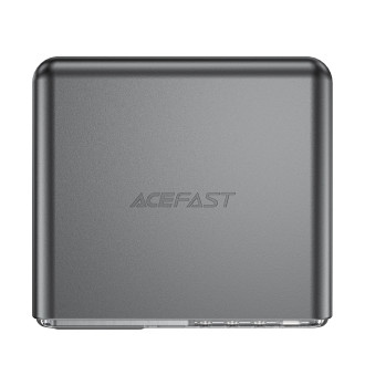 Acefast Z4 PD 218W GaN 3 x USB-C + USB-A Multifunction Adapter with 4 Ports - Gray