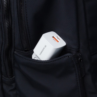Wozinsky CMWCW 20W USB-C / USB-A nástěnná nabíječka - bílá