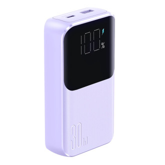 Mini powerbanka s vestavěnými kabely Joyroom JR-PBC07 20000mAh 30W - fialová