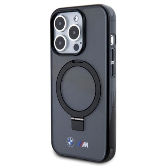 BMW Ring Stand M Collection MagSafe Case for iPhone 15 Pro - Black
