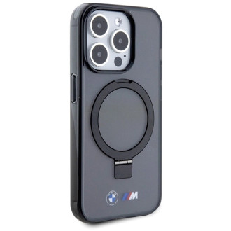 BMW Ring Stand M Collection MagSafe Case for iPhone 15 Pro - Black