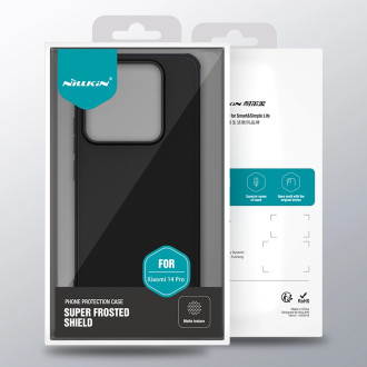Vyztužené pouzdro Nillkin Super Frosted Shield Pro pro Xiaomi 14 Pro - černé