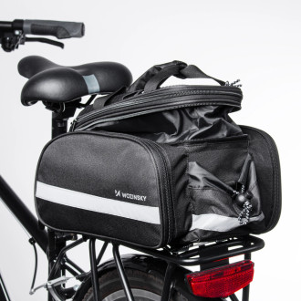 Wozinsky WBB36BK 27L bicycle bag - black