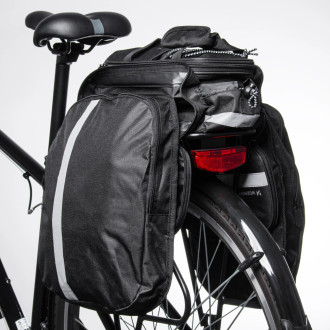 Wozinsky WBB36BK 27L bicycle bag - black