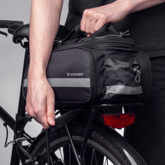 Wozinsky WBB36BK 27L bicycle bag - black