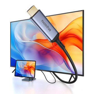 Baseus BS-OH064 8K 60Hz USB-C - HDMI cable 1.5m - black