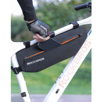 Rockbros AS-043 bicycle bag with Velcro 3l - black