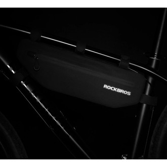 Rockbros AS-043 bicycle bag with Velcro 3l - black