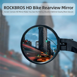 Rockbros 26210001004 bicycle mirror, right, rear - black