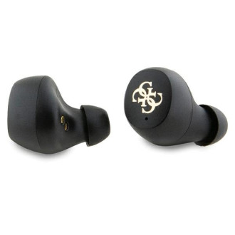 TWS Guess 4G Metal Bluetooth headphones with ENC docking station - blue
