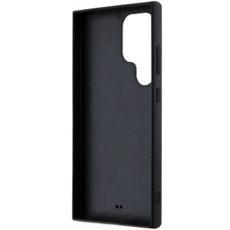 Karl Lagerfeld Rhinestone Metal Logo case for Samsung Galaxy S24 Ultra - silver