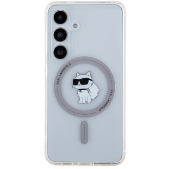 Karl Lagerfeld IML Choupette MagSafe case for Samsung Galaxy S24 - transparent