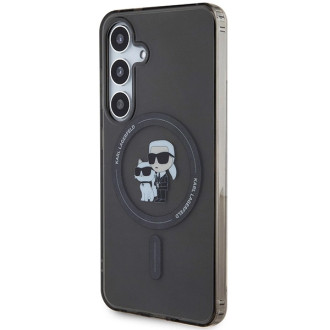 Karl Lagerfeld IML Karl&amp;Choupette MagSafe case for Samsung Galaxy S24 - black