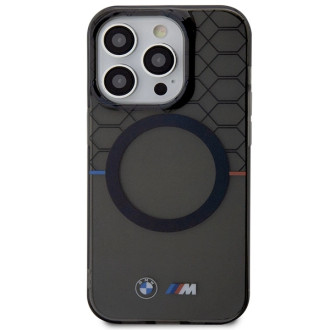 BMW Pattern MagSafe case for iPhone 15 Pro - gray