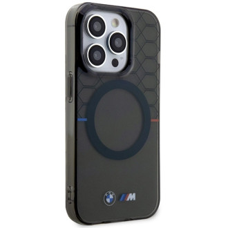 BMW Pattern MagSafe case for iPhone 15 Pro - gray