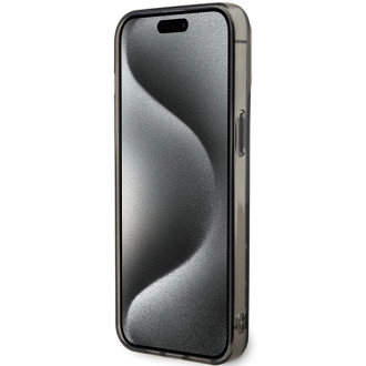 BMW Pattern MagSafe case for iPhone 15 Pro Max - gray
