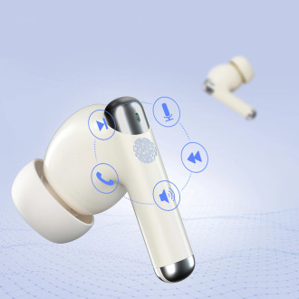 Tronsmart Soundi R4 Wireless Bluetooth 5.3 ENC Headphones - White