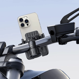 Baseus GoTrip Phone Holder for Bike, Scooter, Moped - Black