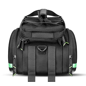 Rockbros A6-03BK bicycle bag for trunk 35 l with fold-out pockets - black