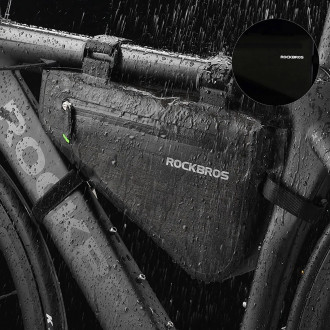 Rockbros AS-017 bicycle frame bag 5 l - dark green