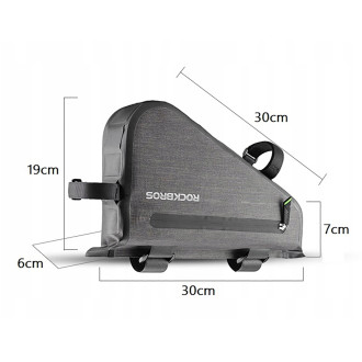 Rockbros AS-017 bicycle frame bag 5 l - dark green