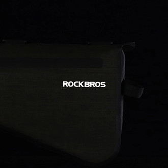 Rockbros AS-017 bicycle frame bag 5 l - dark green