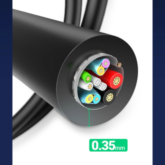 Ugreen US184 20883 USB-A 3.0 / USB-C 3A cable 1.5m - black