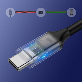 Ugreen US161 50751 USB-C 3.1 / USB-C 3.1 cable 1.5m - gray