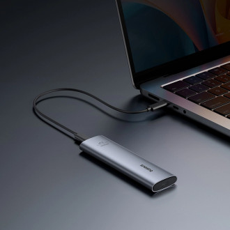 Baseus FlyJoy M.2 NVMe 10 Gb/s SSD drive bay - gray