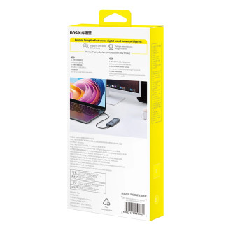 Baseus FlyJoy M.2 NVMe 10 Gb/s SSD drive bay - gray