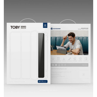 Dux Ducis Toby case with flap and stand for Samsung Galaxy Tab S9 / S9 FE - blue