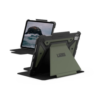 UAG Metropolis SE Case with Stand and Apple Pencil Holder for iPad Pro 11&quot; 2024 - Green
