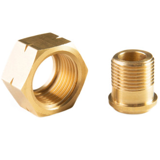 Reduction adapter from a gas cylinder 21.8mm L - 3/8&quot; L