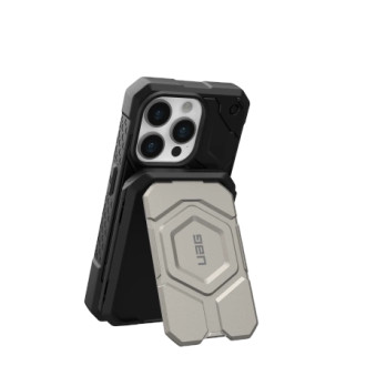UAG Magnetic Wallet with MagSafe Compatible Stand - Titanium
